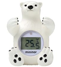 Mininor Badetermometer - Isbjrn - Hvid