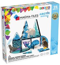 Magna-Tiles Magnetst - 25 Dele - Arktiske Dyr