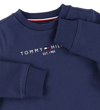 Tommy Hilfiger Sweatshirt - Essential - Organic - Twilight Navy
