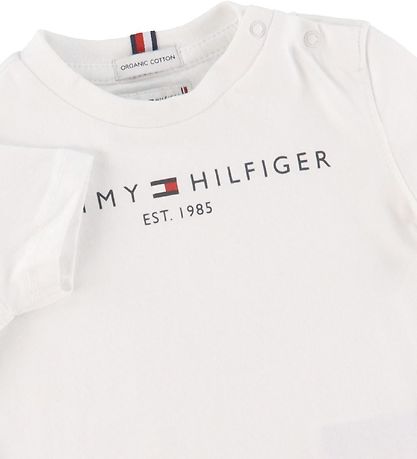 Tommy Hilfiger T-shirt - Essential - Organic - Hvid