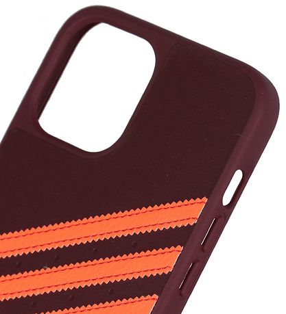 adidas Originals Cover - iPhone 12 Pro Max - Maroon/Solar Orange