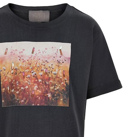 Creamie T-shirt - Photoprint - Asphalt