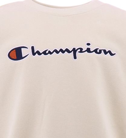 Champion Fashion Sweatshirt - Beige m. Logo