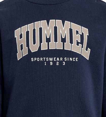 Hummel Sweatshirt - HmlFast Lime - Black Iris