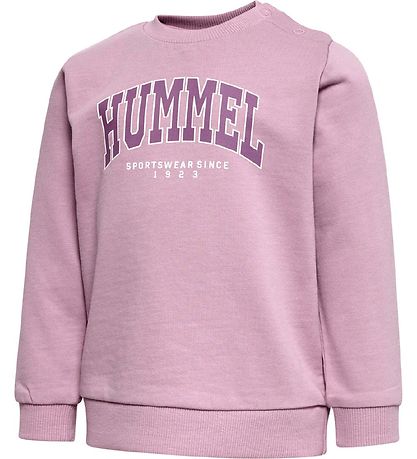 Hummel Sweatshirt - HmlFast Lime - Pale Mauve