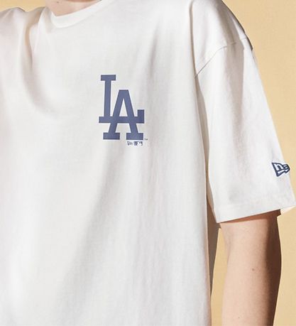 New Era T-shirt - Los Angeles Dodgers - Hvid