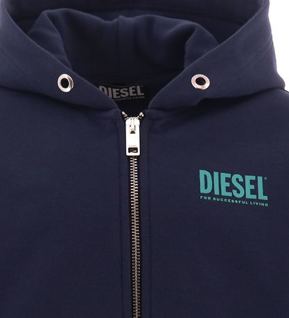 Diesel Cardigan - Logox Over - Navy