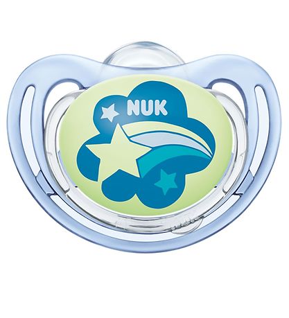 Nuk Sutter - Freestyle Night - 2Pak  Blue