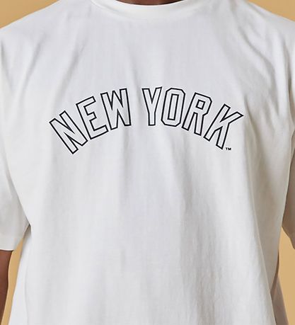 New Era T-shirt - New York Yankies - Hvid