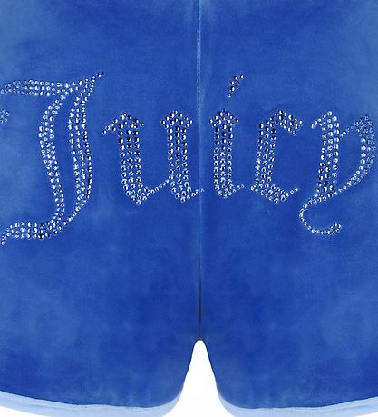 Juicy Couture Shorts - Velour - Ultramarine