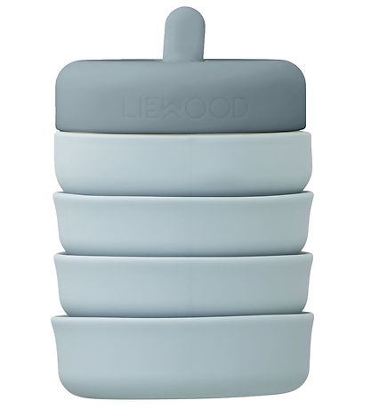 Liewood Foldbar Drikkedunk - Wilson - 500 ml - Sea Blue/Whale Bl