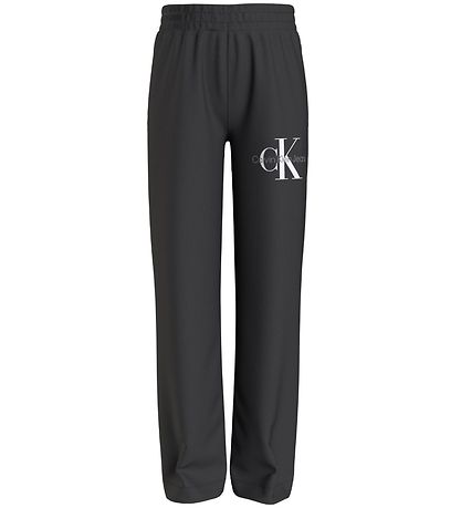 Calvin Klein Sweatpants - Monogram Off Placed - Sort