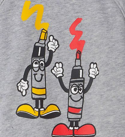 Stella McCartney Kids Sweatshirt - Painting Tubes - Grmeleret