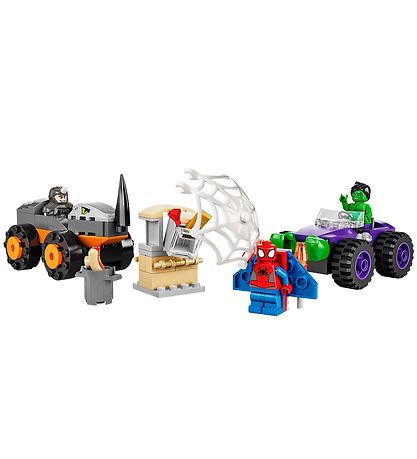 LEGO Marvel Spider-Man - Hulk Og Rhinos Truck-Kamp 10782 - 110