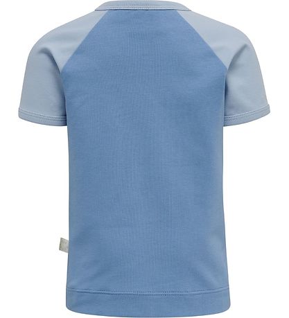 Hummel T-Shirt - hmlAslan - Silver Lake Blue