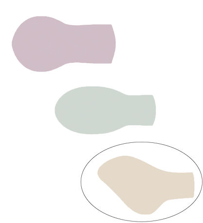 Bibs Colour Sutter - 2-pak - Str. 2 - Anatomisk - Vanilla/Cloud