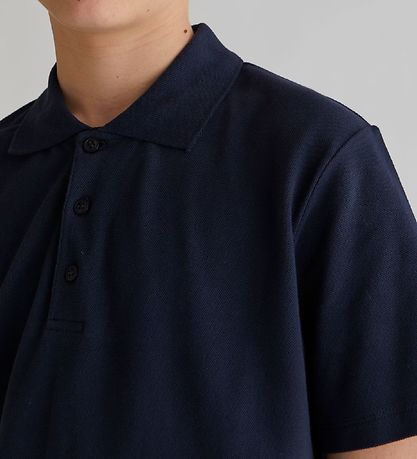 Grunt Polo T-shirt - Darko Polo Pique - Navy