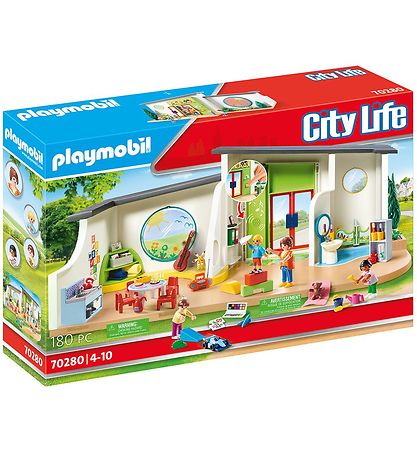 Playmobil City Life - Brnehaven Regnbue - 70280 - 180 Dele