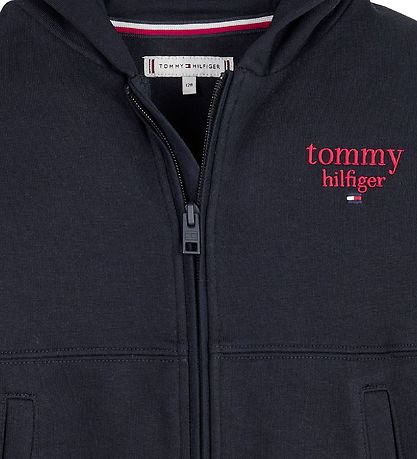 Tommy Hilfiger Cardigan - Tommy Graphic Zip Through - Desert Sky