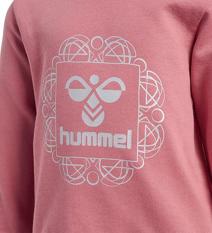 Hummel Sweatshirt - hmlLime - Dusty Rose m. Slv