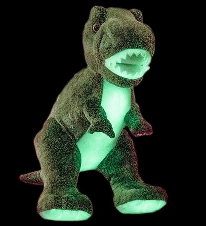Teddykompaniet Bamse - Teddy Glow - Selvlysende Dinosaur - Grn