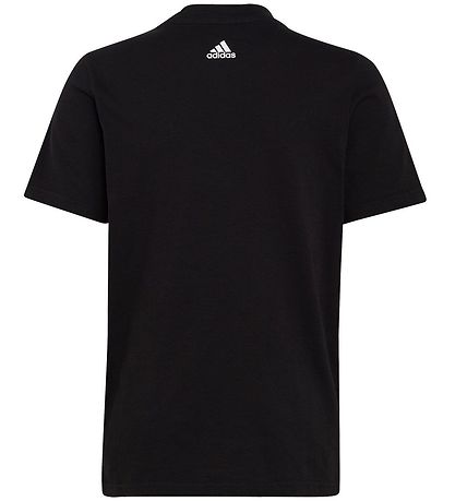 adidas Performance T-Shirt - U LIN TEE - Sort/Hvid