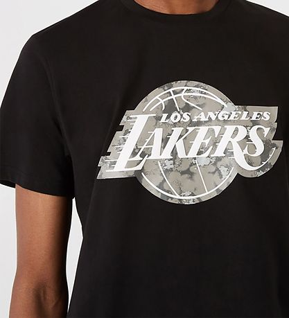 New Era T-Shirt - Los Angeles Lakers - Sort