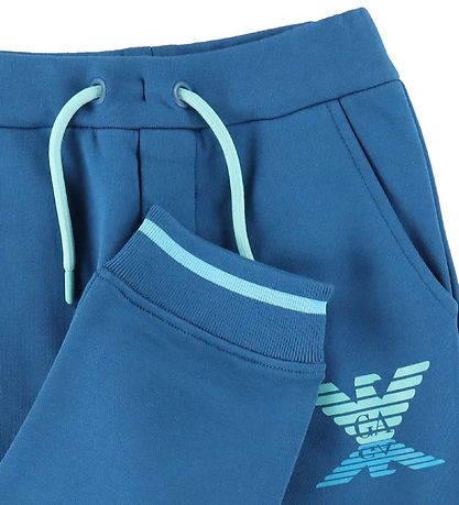 Emporio Armani Sweatpants - Morocan Blue