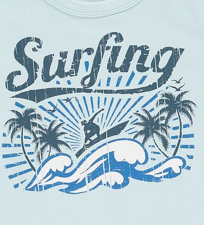 Freds World T-Shirt - Jersey Surfing - Light Blue
