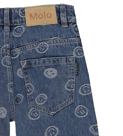 Molo Shorts - Art - Blue Happiness