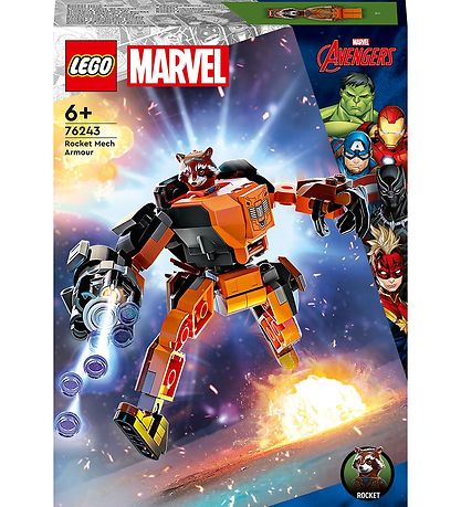 LEGO Marvel Avengers - Rockets Kamprobot 76243 - 98 Dele