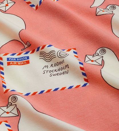 Mini Rodini Kjole - Pigeons Tencel - Pink