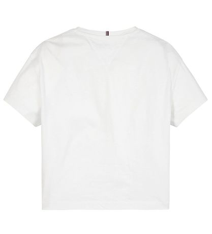 Tommy Hilfiger T-Shirt - Sequins TEE - Hvid