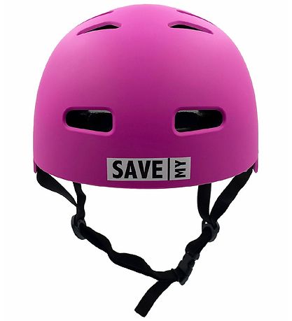 Save My Brain Cykelhjelm - Pink