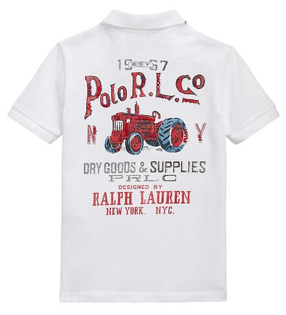 Polo Ralph Lauren Polo - Country - Hvid m. Print