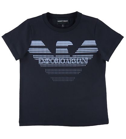Emporio Armani T-shirts - 2-pak - Grn/Navy m. Logo