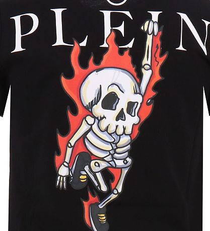 Philipp Plein T-Shirt - Sort m. Print