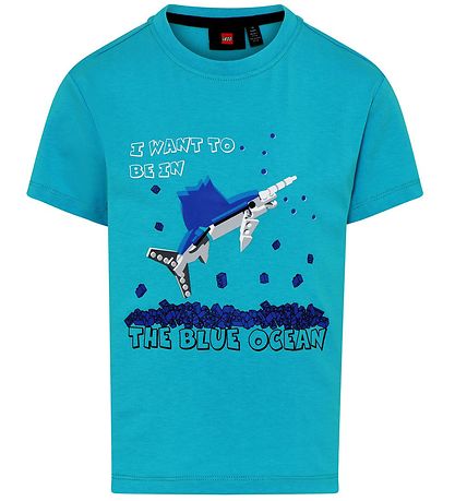 LEGO Wear T-Shirt - LWTaylor 302 - Bright Blue