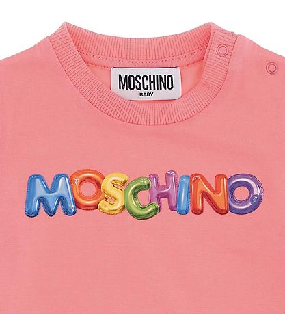 Moschino T-shirt - Pink m. Print