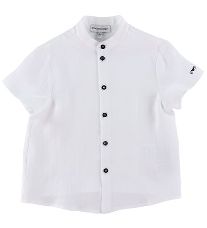 Emporio Armani St - Skjorte/Shorts - Hvid/Navy