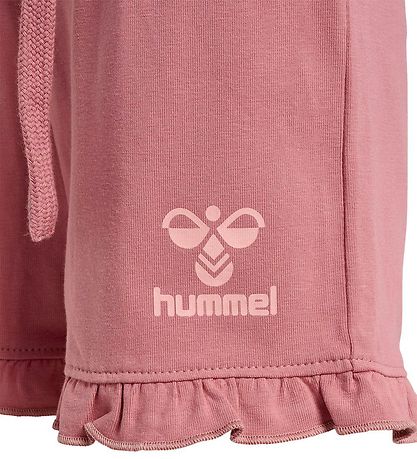 Hummel Shorts - hmlTalya Ruffle - Mesa Rose