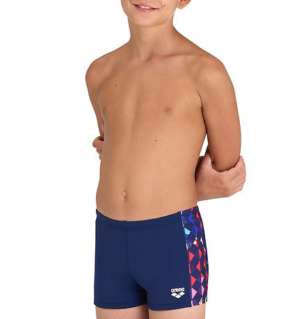 Arena Badebukser - Boy's Arena Carnival Swim Short - Navy