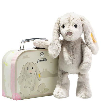 Steiff Bamse - 26 cm. - Hoppie Rabbit - In Suitcase - Gr