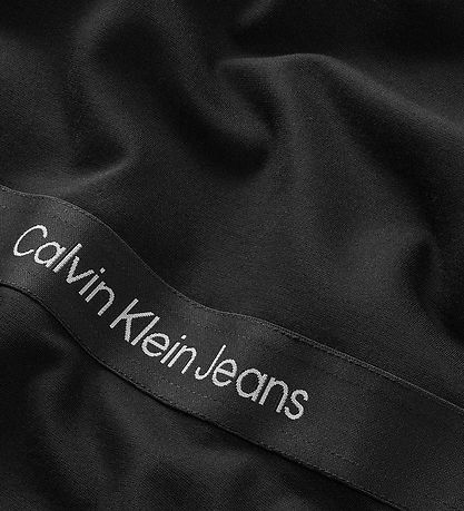 Calvin Klein Kjole - Punto Tape SS Dress - Sort