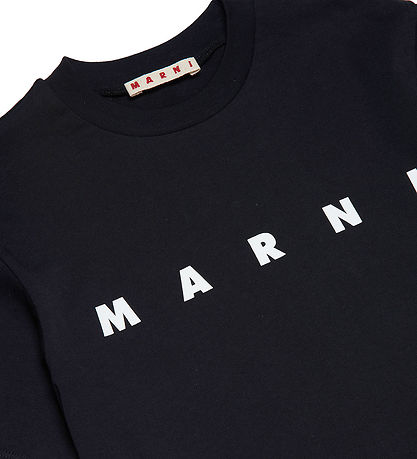 Marni T-shirt - Sort m. Hvid