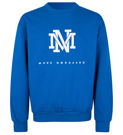 Mads Nrgaard Sweatshirt - Sonar - Snorkel Blue