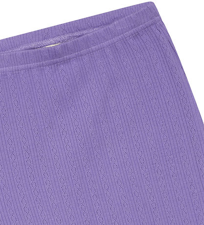 Noa Noa miniature Leggings - Pointelle Rib - Dory - Aster Purple