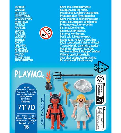 Playmobil SpecialPlus - Engle og Djvle - 71170 - 15 dele