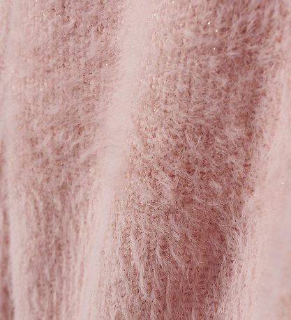 Creamie Bluse - Strik - Glitter - Silver Pink