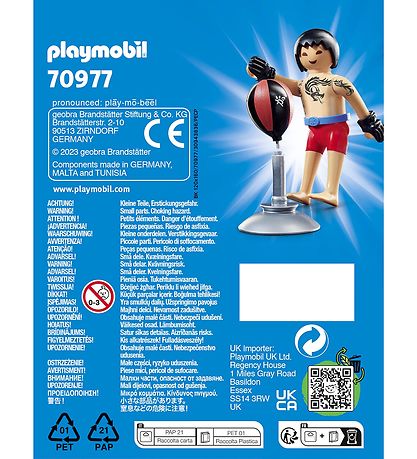 Playmobil Playmo-Friends - Kickbokser - 70977 - 4 Dele